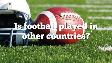 Is football played in other countries?