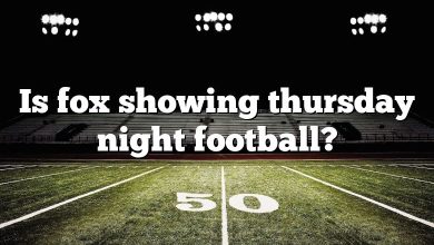 Is fox showing thursday night football?