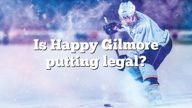 Is Happy Gilmore putting legal?