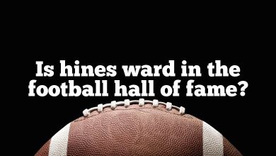 Is hines ward in the football hall of fame?