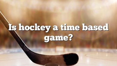 Is hockey a time based game?