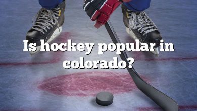 Is hockey popular in colorado?