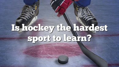 Is hockey the hardest sport to learn?