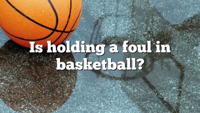 Is holding a foul in basketball?