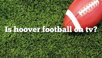 Is hoover football on tv?