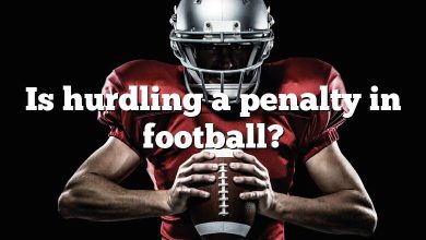 Is hurdling a penalty in football?