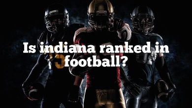 Is indiana ranked in football?