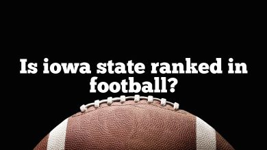 Is iowa state ranked in football?