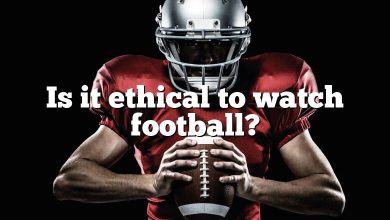 Is it ethical to watch football?