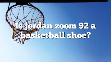 Is jordan zoom 92 a basketball shoe?