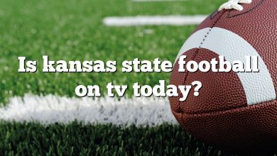 Is kansas state football on tv today?