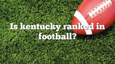 Is kentucky ranked in football?