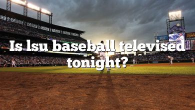 Is lsu baseball televised tonight?