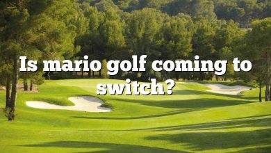 Is mario golf coming to switch?