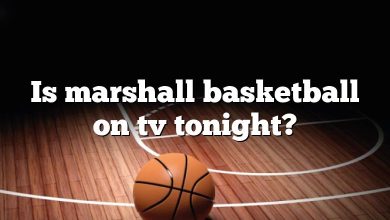 Is marshall basketball on tv tonight?