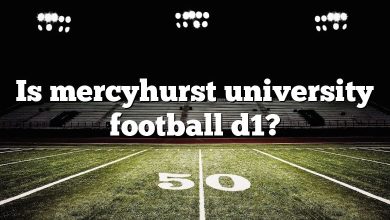 Is mercyhurst university football d1?