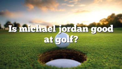 Is michael jordan good at golf?