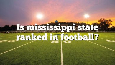 Is mississippi state ranked in football?