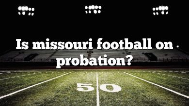 Is missouri football on probation?