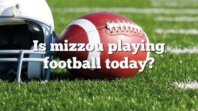 Is mizzou playing football today?