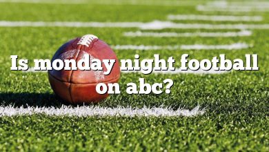 Is monday night football on abc?