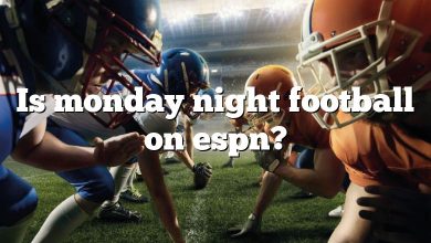 Is monday night football on espn?