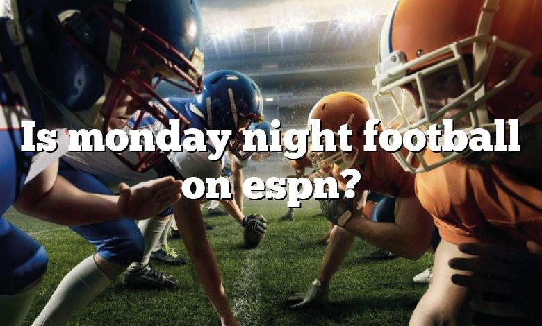 Is monday night football on espn?