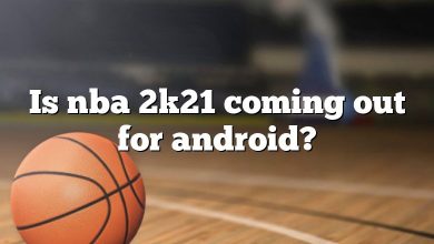 Is nba 2k21 coming out for android?