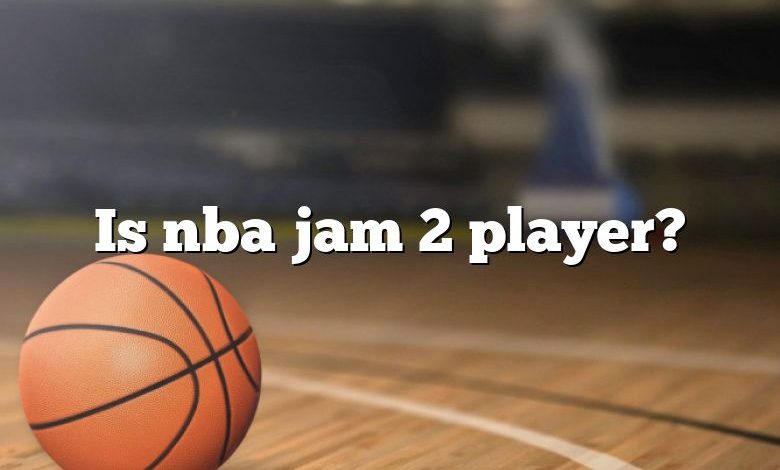 Is nba jam 2 player?