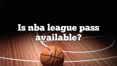 Is nba league pass available?