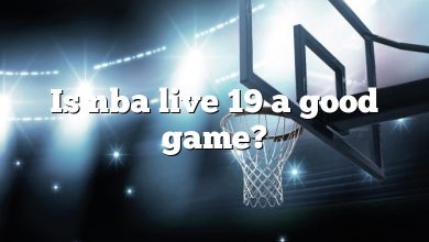Is nba live 19 a good game?