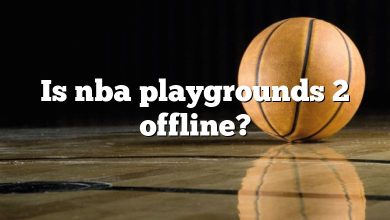 Is nba playgrounds 2 offline?
