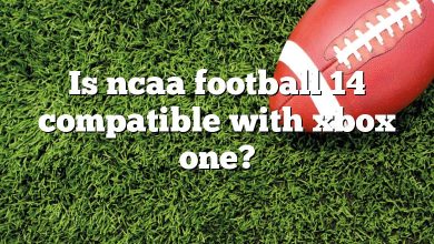 Is ncaa football 14 compatible with xbox one?
