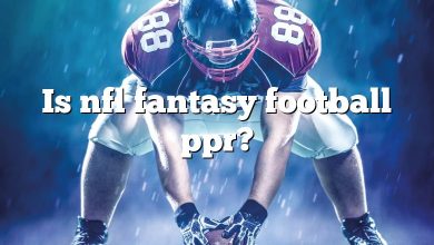 Is nfl fantasy football ppr?