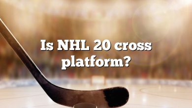 Is NHL 20 cross platform?