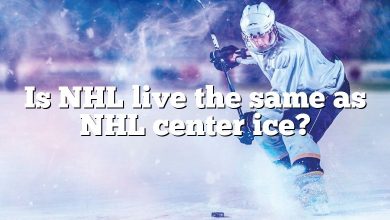 Is NHL live the same as NHL center ice?