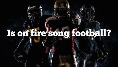 Is on fire song football?