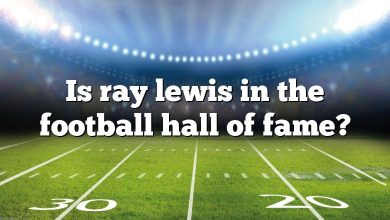 Is ray lewis in the football hall of fame?