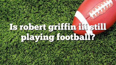 Is robert griffin iii still playing football?