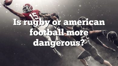 Is rugby or american football more dangerous?