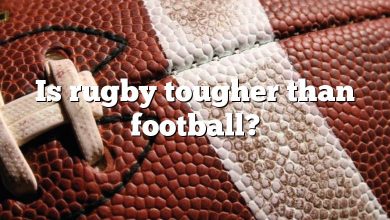 Is rugby tougher than football?