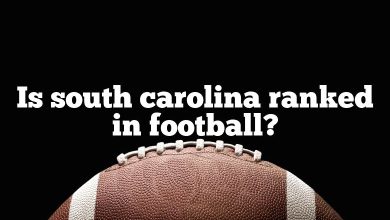 Is south carolina ranked in football?