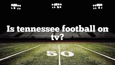 Is tennessee football on tv?