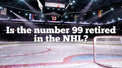 Is the number 99 retired in the NHL?