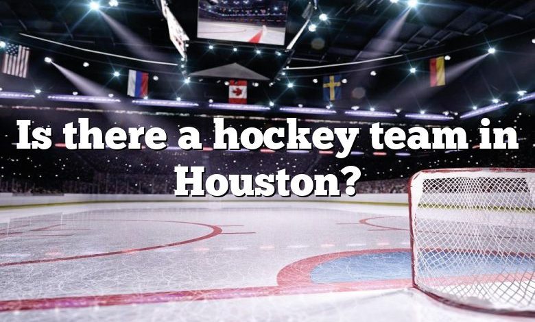 Is there a hockey team in Houston?