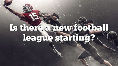 Is there a new football league starting?
