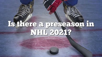 Is there a preseason in NHL 2021?