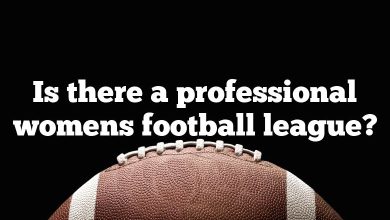 Is there a professional womens football league?