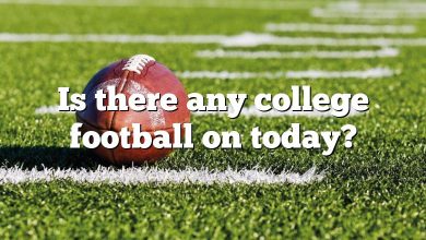 Is there any college football on today?