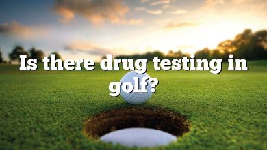 Is there drug testing in golf?